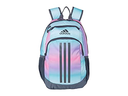 adidas Unisex-Erwachsene Creator School Backpack for Girls & Boys — Durable Bookbag Rucksack Tasche, Farbverlauf, Rosenton, Pink/Onix-Grau, OSFA