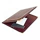Mappe Vorlage Rechnung 16,5X22,5 Cm Bordeaux Leder - 1 Un.