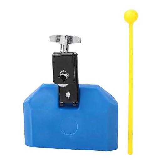 Bnineteenteam Instrumentos de percusión de plástico Block Latin Drum Kit Blue