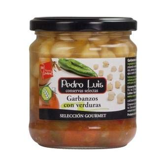 Garbanzos con verduras Pedro Luis 345g