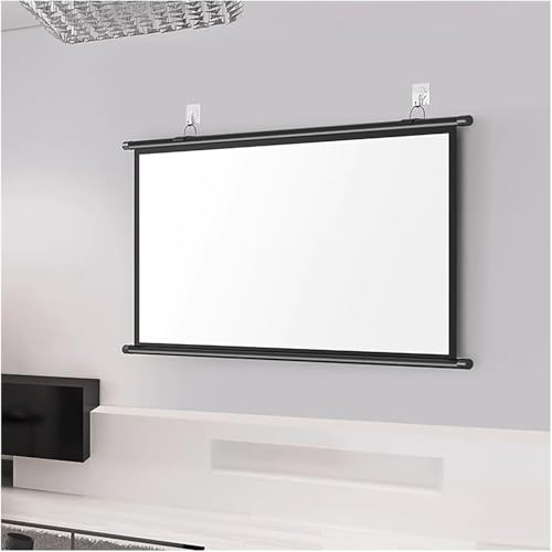 Pantalla de proyección retráctil manual 60 pulgadas 4:3