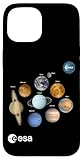 Photo Gallery custodia per iphone 15 esa sistema solare pianeti esa logo