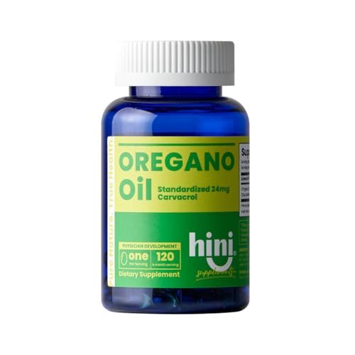 HINI Oregano Oil (Standardized 24mg Carvacrol)