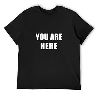 snella Kdfh You are Here As Worn by John T-Shirt 100% Cotton Lennon Short Sleeve Top - Les Beatles, Paul McCartney, John Lennon, RIngo Starr, George Harrison