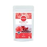 Anadoa Hibiskus Tee 100 g – Getrocknete Hibiskusblüten (Hibiscus sabdariffa) aus kontrolliertem...