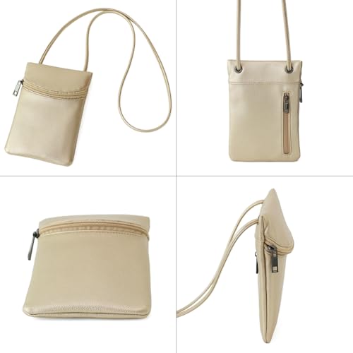 Image of Small Crossbody Women Cell Phone Purse Wallet Bag With Shoulder Strap
