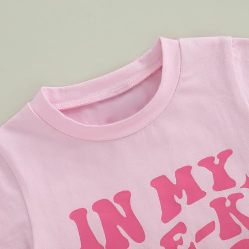 Image of Kids Girls First Day of School Shirt in My Pre-K /Kindergarten /First /Second /Third /Fourth /Fifth Grade Era T-Shirt