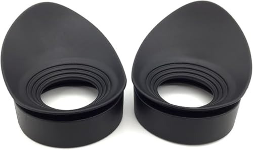 顕微鏡アクセサリーキット 40mm 39-42mm望遠鏡アイピース用マイクロアイピースフード2PCS