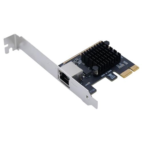 Tarjeta PCIe para Gaming Adaptador Ethernet de Alta Velocidad 5Gbps para Linux PC de Escritorio Servidor NAS Router PCB miniatura 2