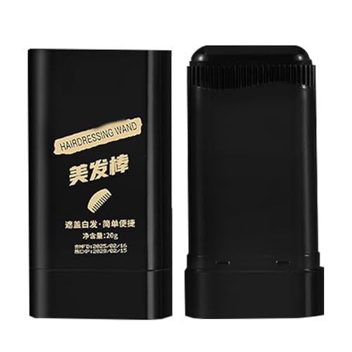 一時的なヘアカラースティック、20gのヘア染料チョークワンド女性と男性用のアプリケーター、プロのルートタッチアップブラシ、スタイリング、サロンの家旅行の使用、ひげハイライトツール