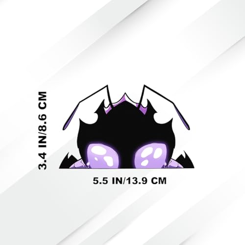 Image of Solo Leveling Peeker Anime Manga Decal Water Resistant Sticker Indoor Use Ideal for Laptop Window (Chibi Beru)