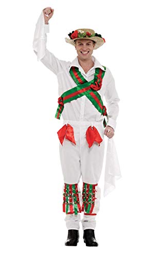 Orion Costumes Men's Morris Dancer Fancy Dress Costume