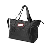 [HUNTER] [ハンター] ナイロン ミディアム トップ クリップ トートバッグ UBS1201KBM フリー 01.ブラック [並行輸入品]