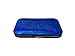 Blue Metallic Glitter 6 Pc Manicure Set in Padded Case