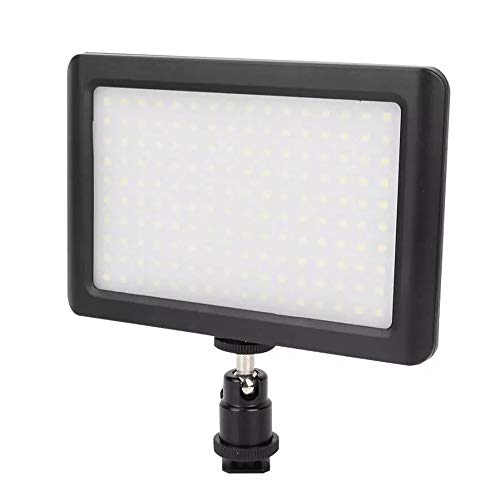 X&LFC Lightweight LED Video Light, 160 LED Mini Studio Video Photography LED Light, with A Cold Shoe Adapter, for DSLR Camera, DV Camcorder