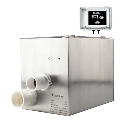 RINOO RDF Automatic Rotary Drum Filter for Koi Tilapia