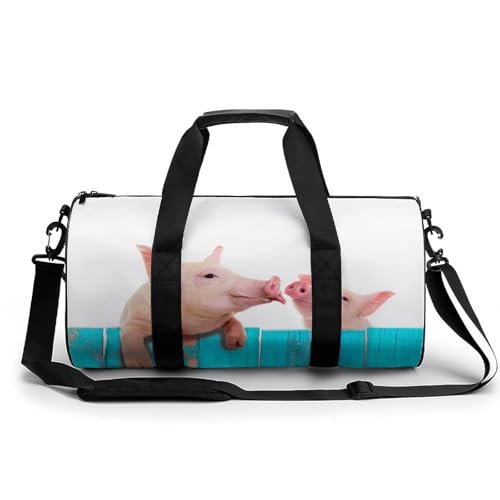 Sac de gym cochon sac de sport et randonnée duffel bag voyage 45cm
