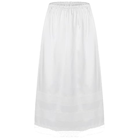 Sinleey Womens Plus Size Half Slip Cover