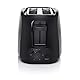 Tristar BR-1025 Toaster, 6 einstellbare Bräunungsstufen, mit Brötchenaufsatz und herausnehmbarem Krümelfach, Schwarz