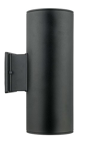 EGLO 200147A Ascoli Outdoor Wall Light, 13-Inch, Black