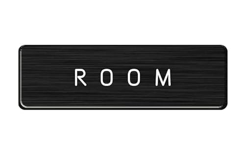 hAv[g ^v[g hATC (ROOM, Black/White) Hansmare Aluminum Door Sign Vv gC ItBX  \D880