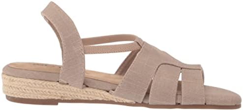 Easy Street Women's Yesenia Wedge Sandal, Natural Linen Print, 7.5 Narrow | Image 5