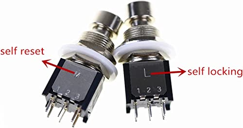 Interrupteur d'alimentation bouton métallique résistant pour réparation PCB - 7