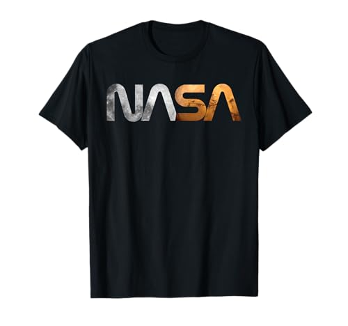 Photo de NASA Artemis Mission Lune Mars Worm Logo T-Shirt