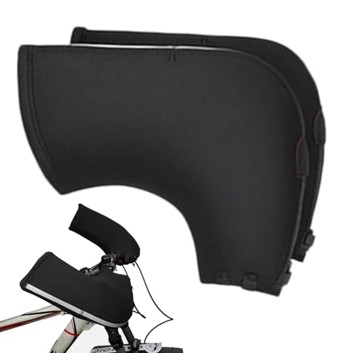 Guantes de manillar para ciclismo, guantes calentadores de manos para invierno, para clima frío, ciclismo, ciclismo, viajes