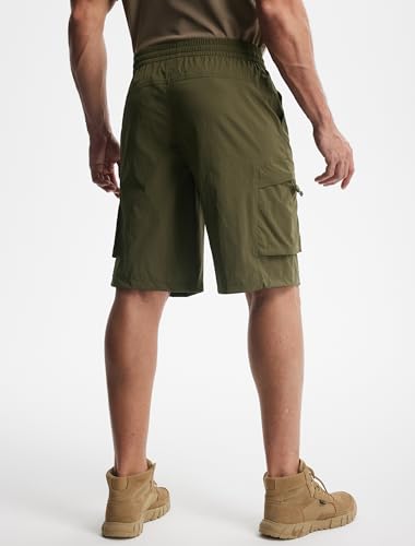 Image of Libin Men's Shorts Casual All Day Comfy Quick Dry Lightweight Cargo Hiking Shorts Breathable Outdoor Sports Travel