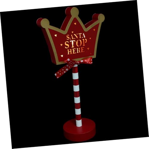 CIYODO Christmas Wood Led Lamp Tabletop Xmas Ornament Room Decorative Light Festive Season Lamp Reliable