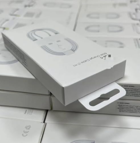 Image of New Mobile Phone 60W Fast Charger C-C Cable for iPhone 16 /16 PRO /16 PRO Max Charger Cable Type- c Cable Compatible for iPhone 15 Charger, 15 Pro Max / 15 Plus, MacBook (DEC162)