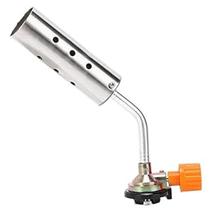 Blow Torch, Gas Blow Torch, Portable Adjustable Manual Ignition Welding Gun, Maximum Firepower 1300 ℃, for Outdoors Barbecue, Kitchen, Cooking