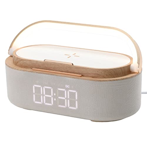 Haut-parleur Bluetooth pour charger son telephone sans cable sur le reveil
