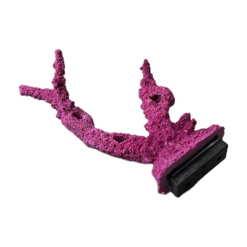 Ocean Aquaria 3 Hole Magnetic Acropora Branch Frag Rack/Frag Rocks Made of Urethane Resin for Live...