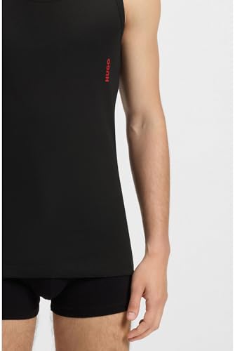 HUGO Herren Twin Pack Tank Top, Black1, XL EU – Ansicht 5