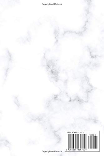 Believe you can and you're halfway there.: Notebook Journal with a quote 6 x 9 inches with a beatiful High-Quality Marble cover - Image 2