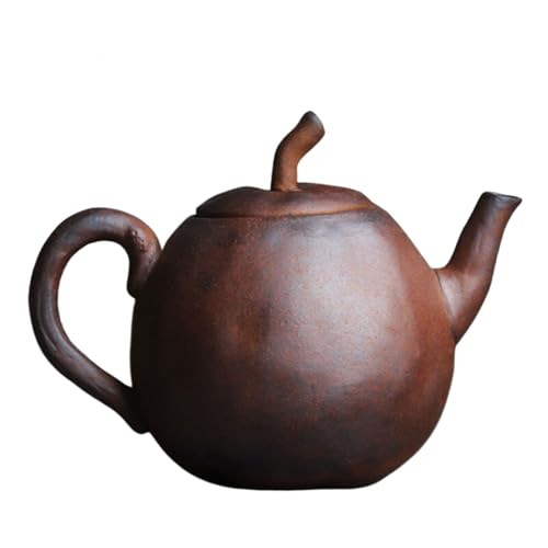 Tetera de cerámica zen artesanal en gres resistente para té individual