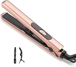 JAETON Small Flat Iron 0.7 Inch Mini Hair Straightener for Short Hair,Travel Flat Iron with Fast Heat Up,Dual Voltage Small Straightener for Bangs,Pixie Cut,Beard | 30S Heat-up,Dual Voltage,for Short Hair,Bangs, pixie cut,beard