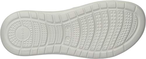 Image of Crocs Women's Reviva Slide Sandal Pearl White, 4 M US
