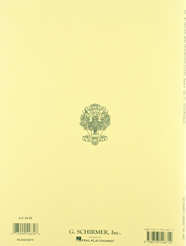 40 Melodic And Progressive Etudes, Op. 31 - Book 2: Schirmer Library Of Classics Volume 640 Cello Method #TOP1