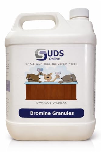 SUDS-ONLINE 1KG Bromine Infused Granules for Hot Tub Spa Swimming Pool Chemicals