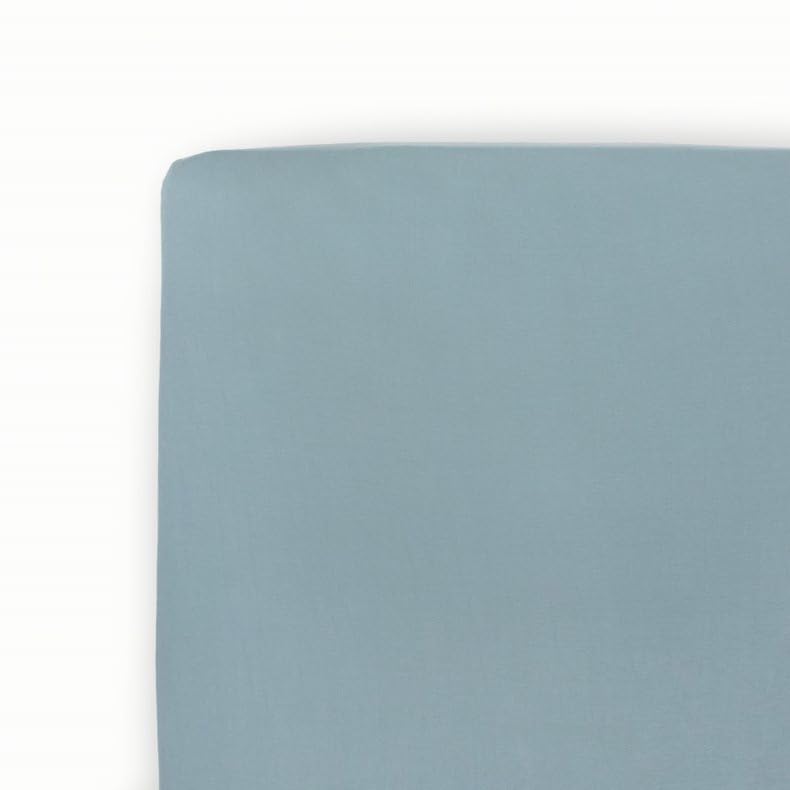 Image of Little Unicorn Premium Stretch Knit Crib Sheet |Super Soft with Optimal Stretch (Harbor)