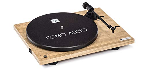 Como Audio: Bluetooth Turntable (Hickory) - Les Beatles, Paul McCartney, John Lennon, RIngo Starr, George Harrison Como Audio: Bluetooth Turntable (Hickory)