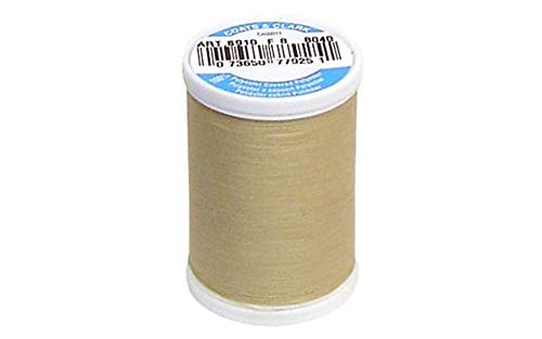 Coats Thread & Zippers Dual Duty XP General Purpose Thread, 250-Yard, Beige, 1 Pack