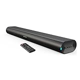 BESTISAN Wave Base Sound bar with Bluetooth for TV Tabletop Digital Audio Speaker System/Home Theater, Gaming, Projectors, with Remote Control, HDMI-ARC,AUX, Optical, USB