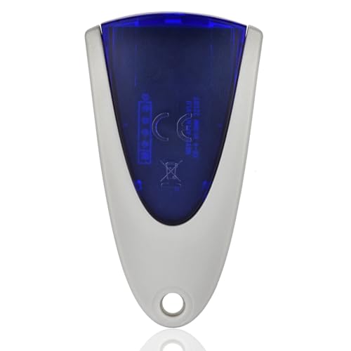 2 Stück Garagentoröffner, Garagentor Fernbedienung Kompatibel mit Novoferm Novotron Handsender 502 MAX43-2 Novotron 512 MIX43-2 433,92MHz