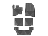 Weathertech All-Weather Floor Mats for Ford Flex Full Set (W237-W231-W232), Black