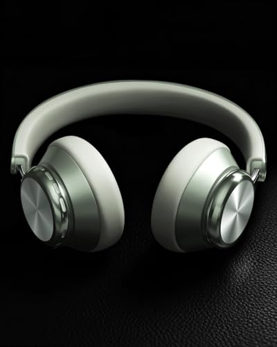 Image of Wentronic Y03 Bluetooth Headphones Wireless Active Noise Cancelling Over Ear Headphones 48 Hours Playtime High Sound Quality 6 EQ Music Mode Headphones with Soft Ear Cushion - Green