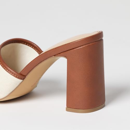 The Drop Women's Pattie Block Heeled Mule Sandal4